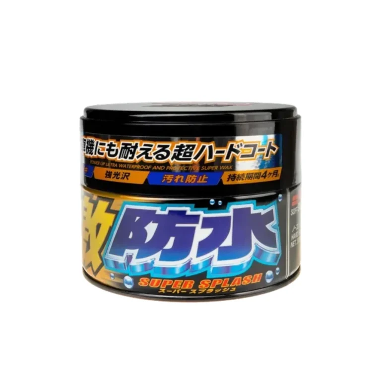 Віск для темних авто SOFT99 Water Block Wax Black 300 г — загальний вигляд банки