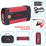 Пуско-зарядний пристрій VOIN JS-500 12V, 9000 mAh, 500A