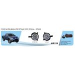 Фари дод. модель Mitsubishi Triton/L200 2006-08/MB-539B/HB4(9006)-12V51W/ел.проводка