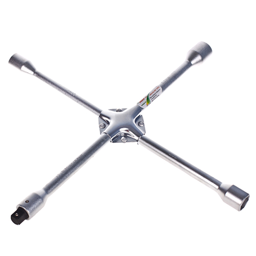 Ключ балонний хрестовий HANS 17 19 21 22 мм з адаптером 1/2"