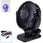 Вентилятор TOPK на кліпсі, USB 3 швидкості