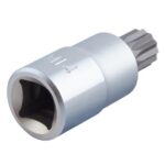 Торц. головка з вставкою 1/2" 12-г  14мм L55мм (4028M14) HANS