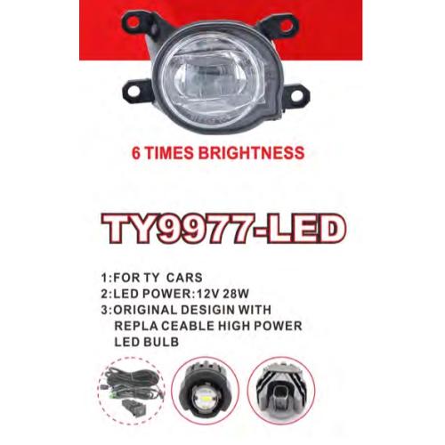 477442 Фари дод. модель Toyota Cars 2019-/TY9977-LED/12V28W/ел.проводка - Зображення 1