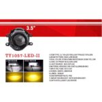 Фари дод. модель Toyota Cars/TY1057-LED-ІІ/12-24V2х30W/3000K&6000K/High-Low/ел.проводка