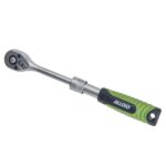 Тріскачка телескопічна 1/4" 72 зубчика. 165-211 мм. Alloid