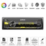 Автомагнітола Pulso-110411:RGB, USB, FM, RCA, LCD-дисплей, 4х50 Вт, керування через Bluetooth