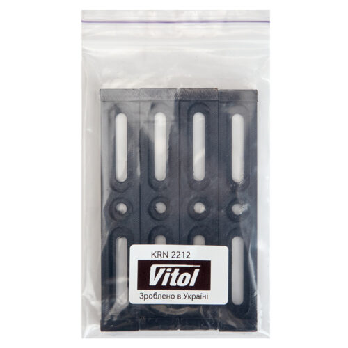 Тримач номера безкорпусний пластиковий чорний - Зображення 4