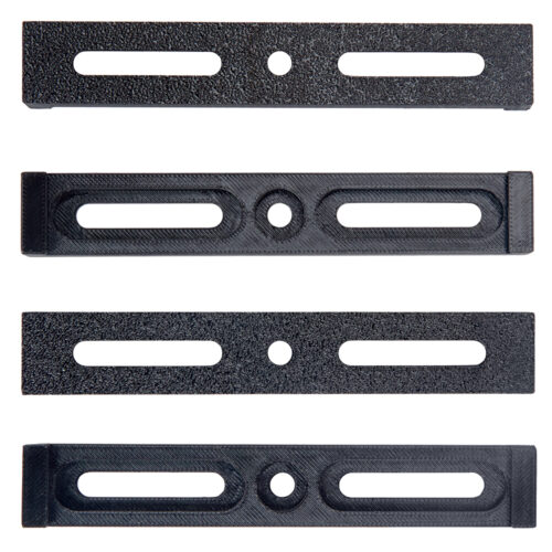 Тримач номера безкорпусний пластиковий чорний - Зображення 2