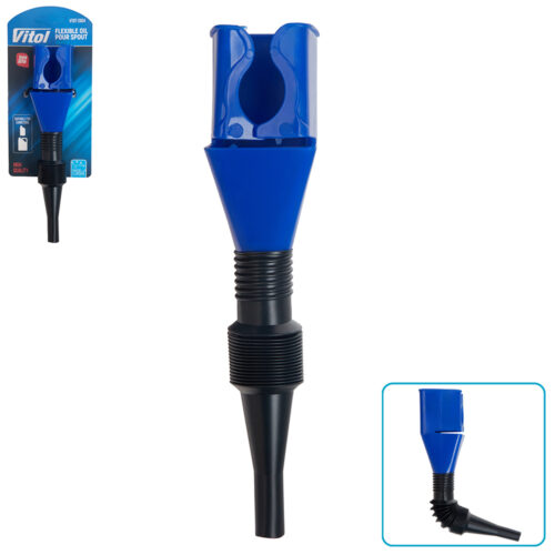 Лійка універсальна гнучка Vitol VTDT-2804 для оливи та рідин