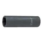 Головка ударна глибока 1/2"DR, 19мм (тонка стінка) (84304M-19) HANS