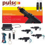 Комплект центрального замка PULSO DL-32110 з пультами, 12 В