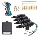 Комплект центрального замка Pulso DL-32101 12V 4 актуатори 8 pin з блоком та проводкою