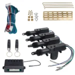 Комплект центрального замка Pulso DL-32110 12V 4 актуатори з пультами дистанційного керування