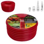 Шланг садовий армований Alloid Pro SCARLET BUTTERFLY 3/4" 20 м, 3-шаровий