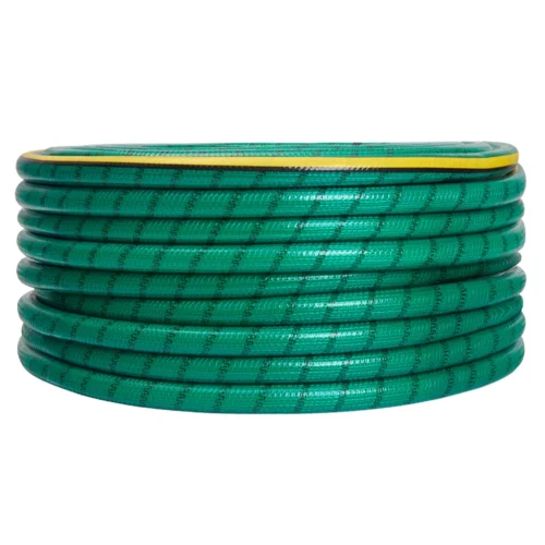 Садовий шланг Alloid Pro JADE CATERPILLAR 3/4" 50 м — бічний вигляд армованої бухти