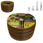 Комплект Alloid Pro Honey Bee WH-67656 3/4″ 20 м: армований садовий шланг, розпилювач, конектор, адаптер і ніж