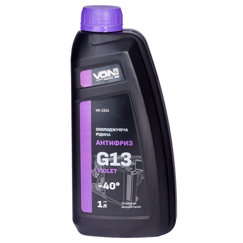 Антифриз VOIN G13 Violet -40°C 1 л готовий