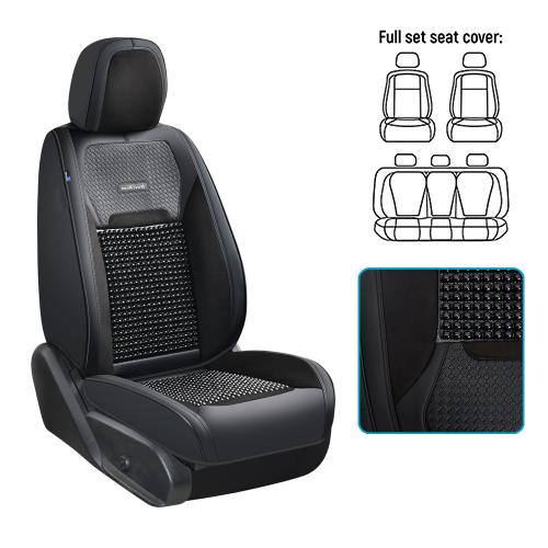 Набір чохлів VOIN V-8888 Full екошкіра чорні