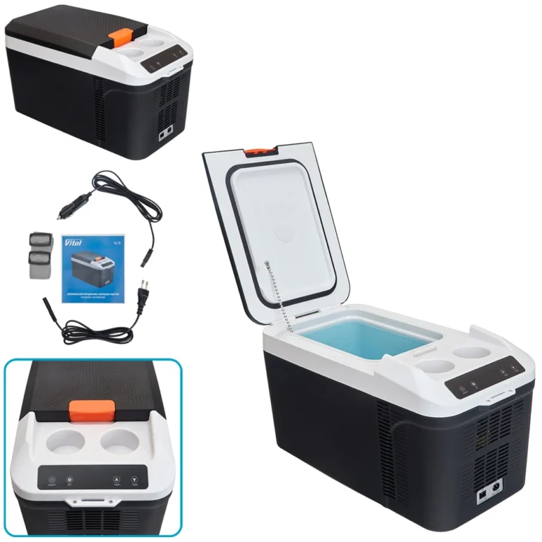Автохолодильник термоелектричний Vitol VL-15 15 л 12V 24V 220V