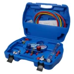 Манометричний колектор для заправки автокондиціонера Alloid ZK-8899 R134a набір (шланги, адаптери, кейс)