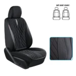 Набір чохлів VOIN V-8863 Front екошкіра чорні