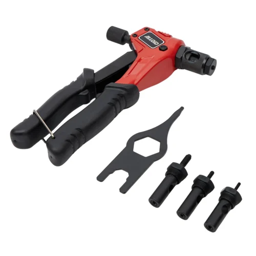 Пістолет заклепувальний для різьбових заклепок M3 M4 M5 M6 + насадки та ключ