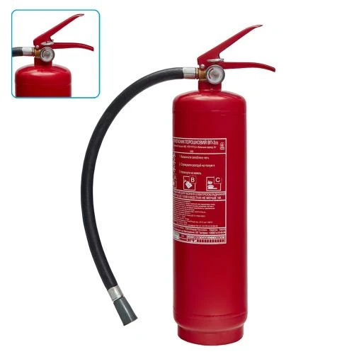 Вогнегасник порошковий Хлодар-Техсоюз ОП-3 з манометром 3 кг