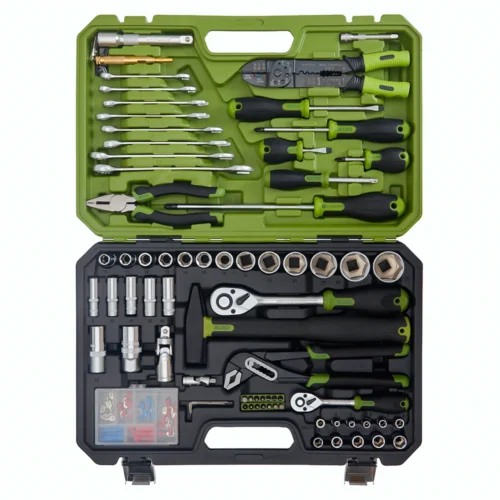 Набір інструментів Alloid NI-109P 1/4" та 1/2" DR, 109 предметів, Cr-V - Зображення 3