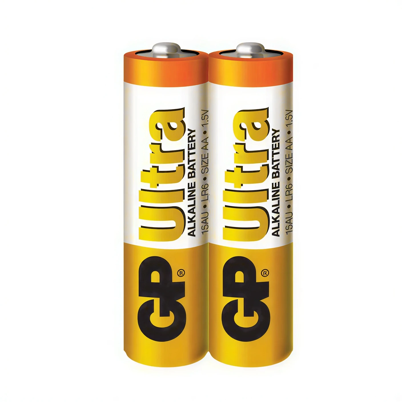 Батарейки GP Ultra AA LR06 1.5V лужні 2 шт Батарейки GP Ultra AA LR06 1.5V лужні 2 штуки у плівці