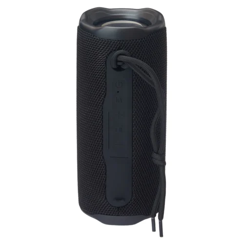 Bluetooth-колонка BOROFONE BR100 JOY Black з FM та TWS — панель керування і шнурок для перенесення