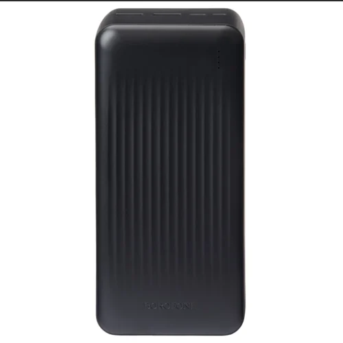 Фронтальна сторона Power Bank Borofone BJ80C 50000 mAh з рельєфною поверхнею