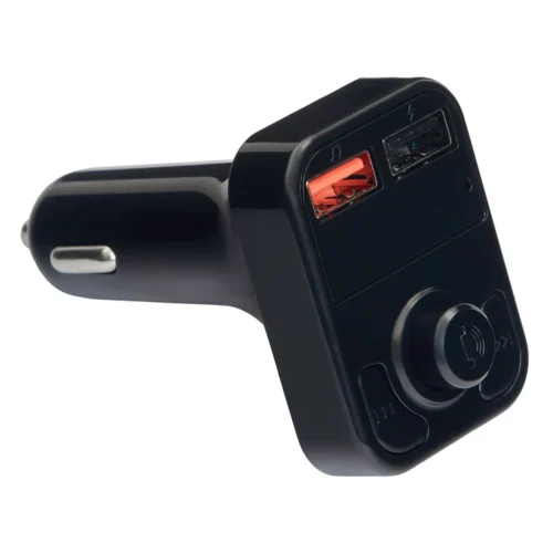 FM-модулятор VOIN W-3311 Bluetooth 5.3 — фронтальний вигляд із кнопками керування треками
