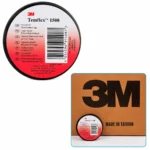 Ізолента 3M Temflex 1500 ПВХ 19 мм × 20 м чорна — зворотна сторона упаковки зі штрихкодом