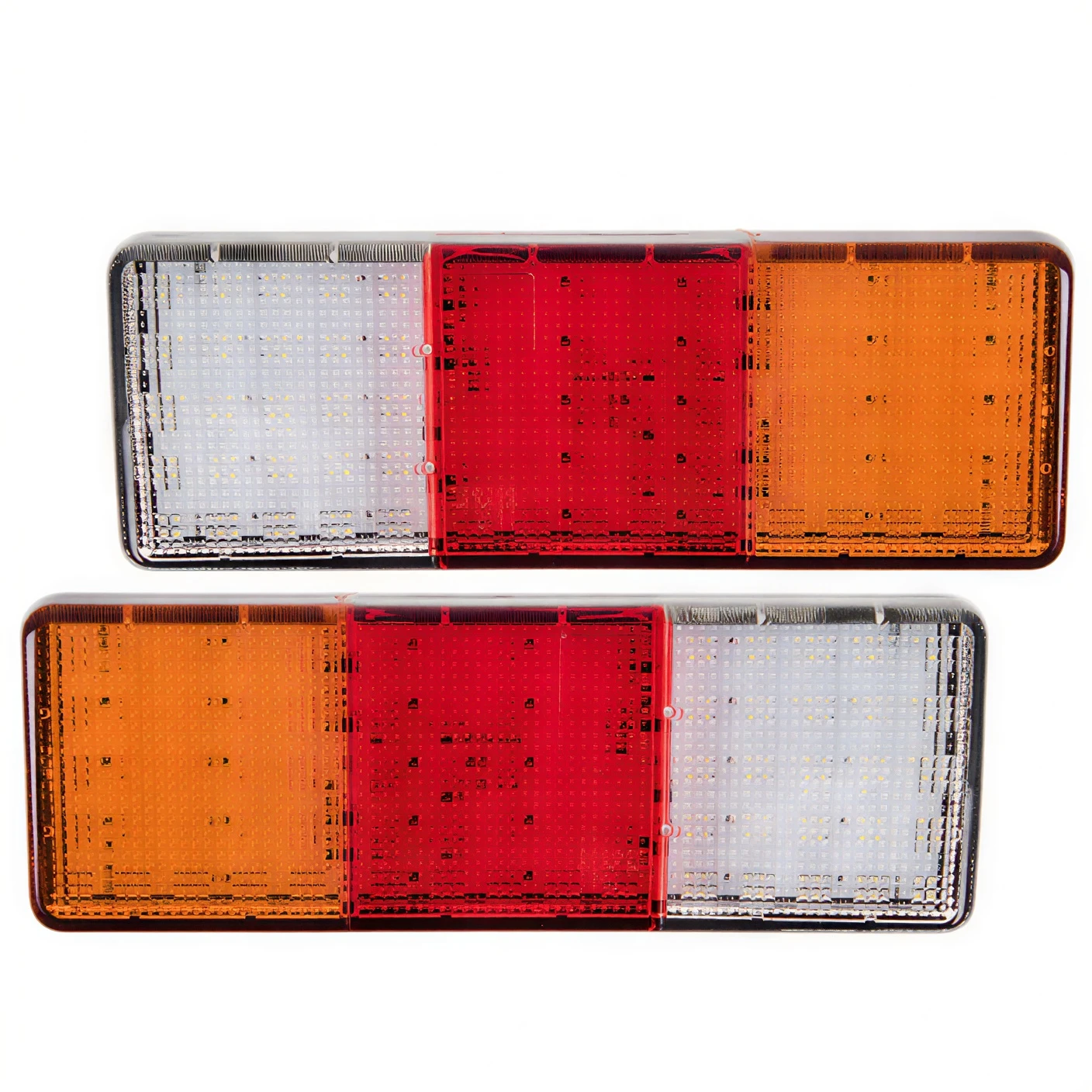 Ліхтар задній Pulso BL-64975 75 LED 10–30 В для причепів та вантажівок Ліхтар задній стоп Pulso BL-64975 75 LED 10–30 В для причепів і вантажівок — загальний вигляд комплекту