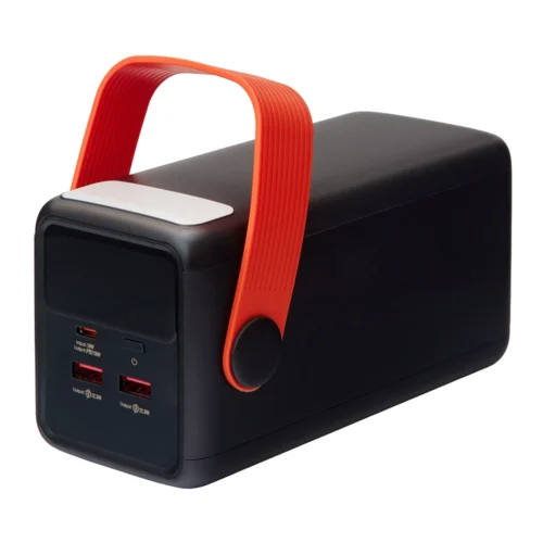 Роз'єми USB і Type-C повербанка Borofone BJ66B 60000 mAh з підтримкою PD20W