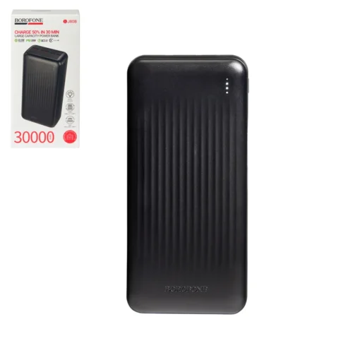 Повербанк Borofone BJ80B 30000 mAh 22.5W PD20W чорний