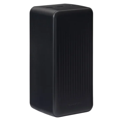 Кутовий вигляд повербанка Borofone BJ80C 50000 mAh чорного кольору