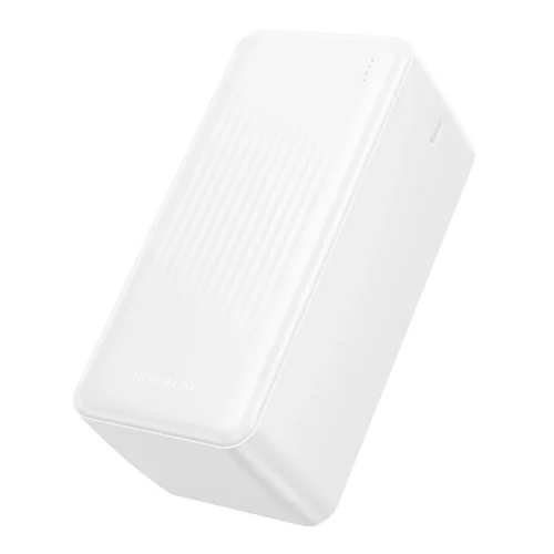 Power Bank Borofone BJ80C 50000 mAh 22.5W+PD20W, USB-A×2+USB-C White - Зображення 2
