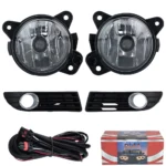 Протитуманні фари DLAA VW-269E для VW Polo 4 2007–2009 HB4 12V 51W — комплект фар, решіток та проводки