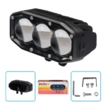 Фара робочого світла Pulso WLP-L302 CREE 30 Вт 9–60В IP68 — загальний вигляд, комплект із кріпленням та упаковкою