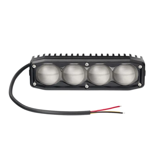 Фара робочого світла Pulso WLP-L402 SPOT CREE 40 Вт 9–60В IP68 — фронтальний вигляд із чотирма лінзами