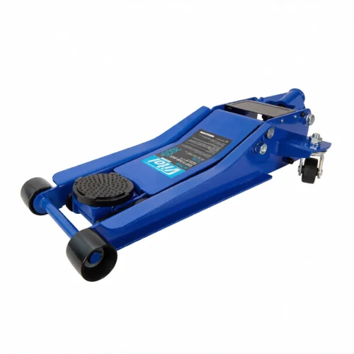 Домкрат VITOL DP-30500 3 т — вигляд зверху, платформа та конструкція підкатного механізму