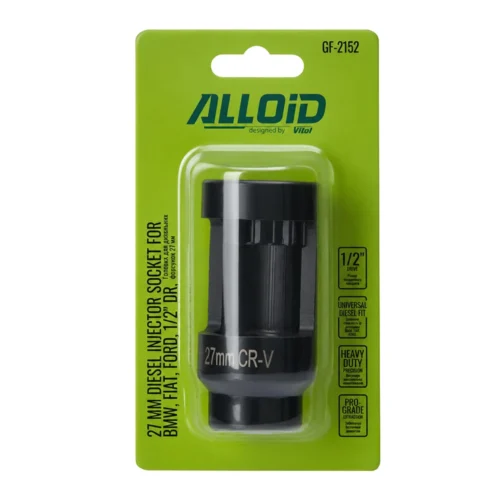 Головка для дизельних форсунок Alloid GF-2152 27 мм, 1/2", CR-V в оригінальній упаковці