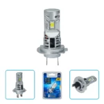 LED-лампа VITOL LV1-H7 CSP 3570 35W 3000Lm 6000K — загальний вигляд та комплект