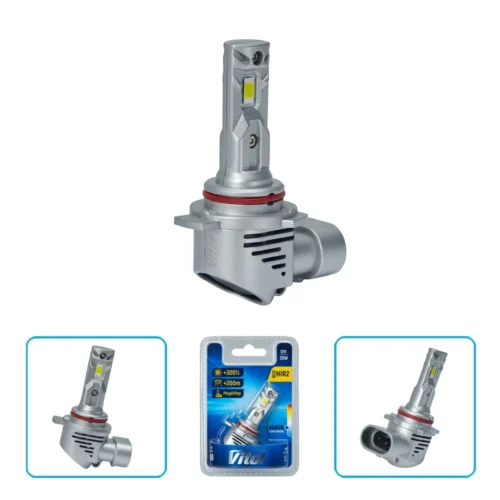 LED-лампа VITOL LV1-HIR2 CSP 3570 35W 3000Lm 6000K — загальний вигляд і різні ракурси