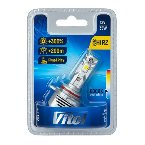 LED-лампа VITOL LV1-HIR2 CSP 3570 35W 3000Lm 6000K — оригінальна упаковка