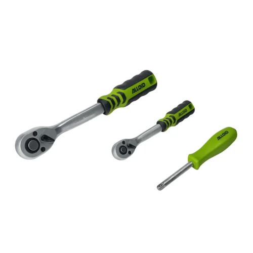 Набір Alloid Base NG-1094BS 94 предмети — тріскачки 1/2" і 1/4" та викрутка з комплекту