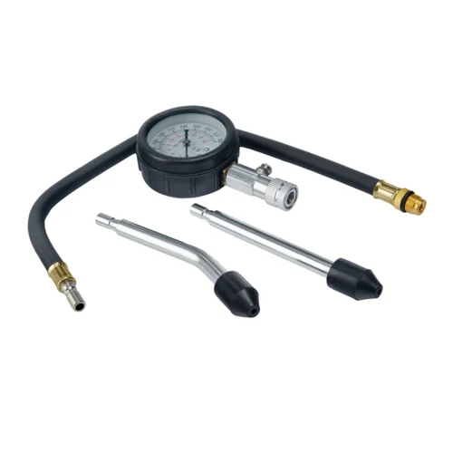 Компресометр Alloid KB-1015B 0–300 PSI з гнучким шлангом, манометром і двома металевими наконечниками